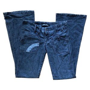 Guido and Mary Low Rise Flare Jeans